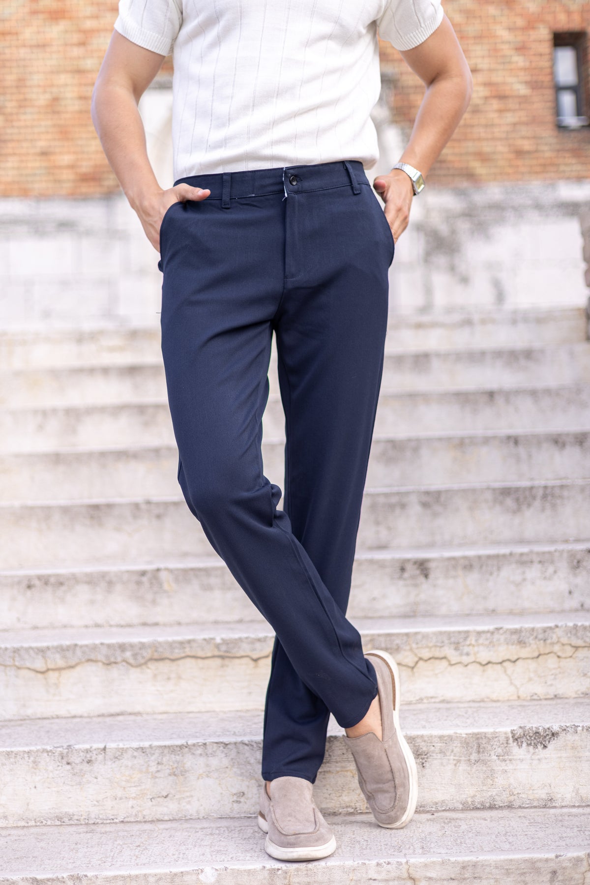 MUŠKE PANTALONE SA ELASTINOM