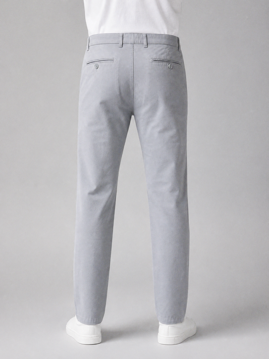 Zemax Pantalone Chino – Svetlosiva – zadnja strana