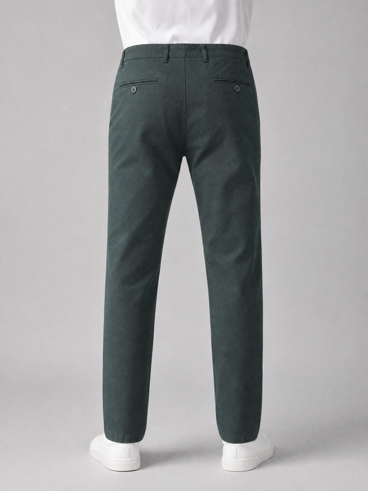 Zemax Pantalone Chino – Tamnozelena – zadnja strana