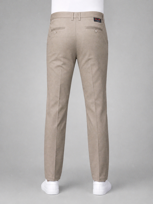 Zemax Pantalone Klasične – Taupe – zadnja strana