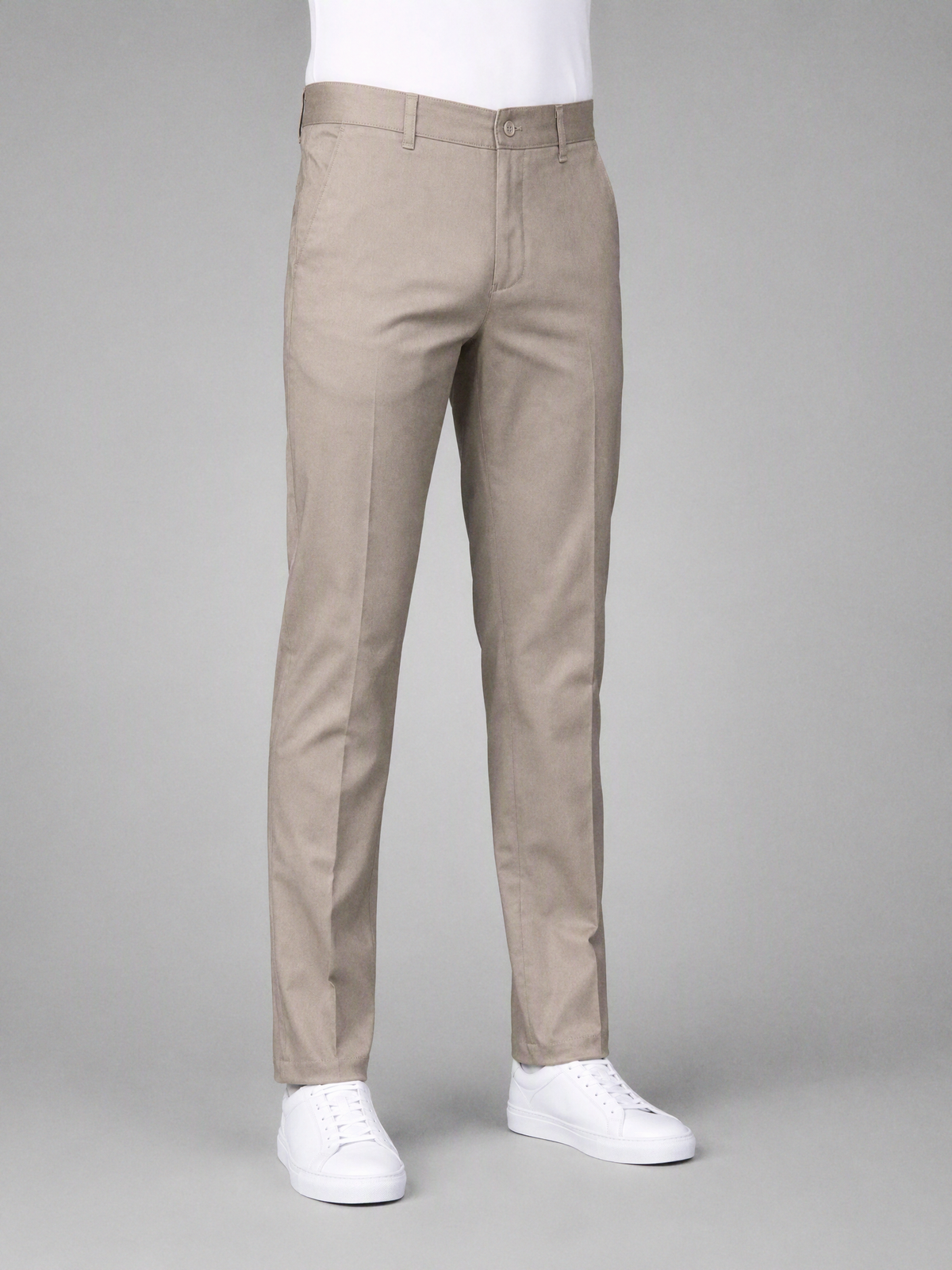 Zemax Pantalone Klasične – Taupe – bočni prikaz