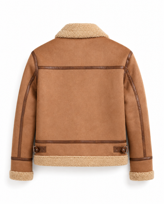 Zemax Aviator Jakna Camel - na modelu