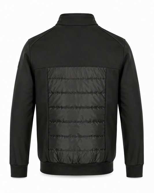 Zemax Bomber Jakna Crna - na modelu
