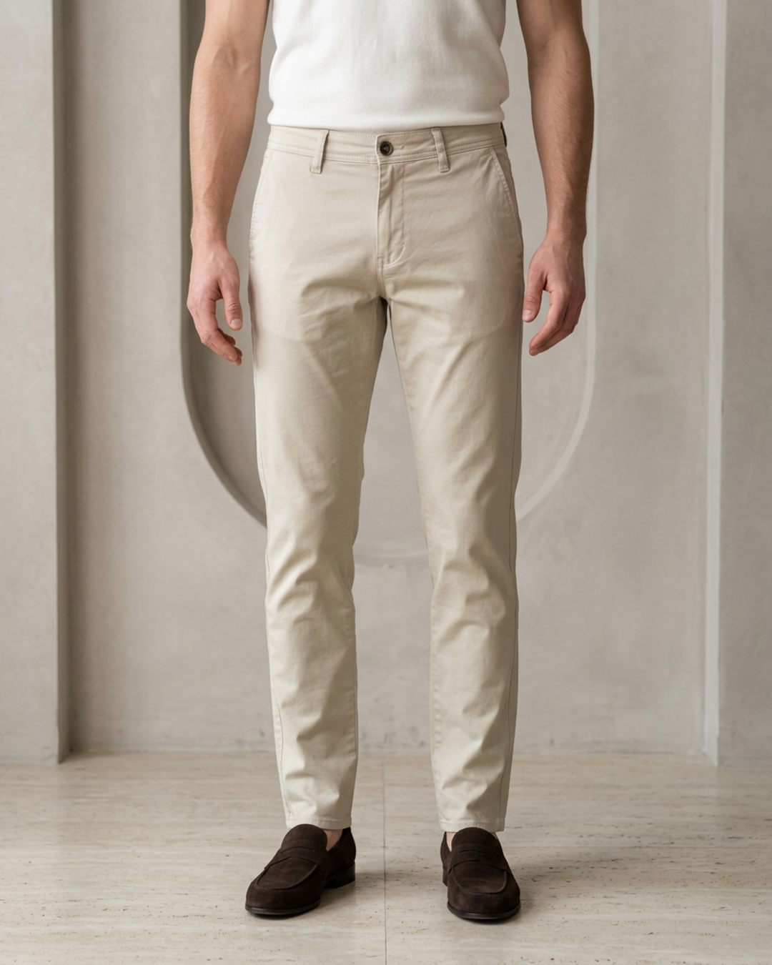 Zemax Pantalone 2626 Krem – detalj