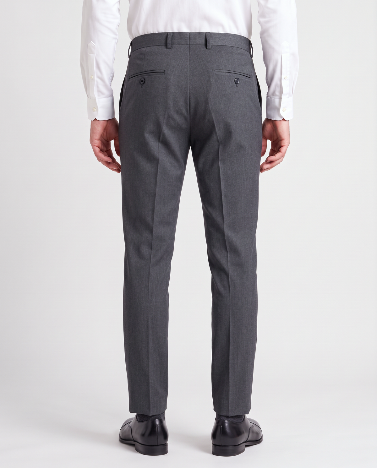 Zemax Pantalone Klasične – Siva – zadnja strana