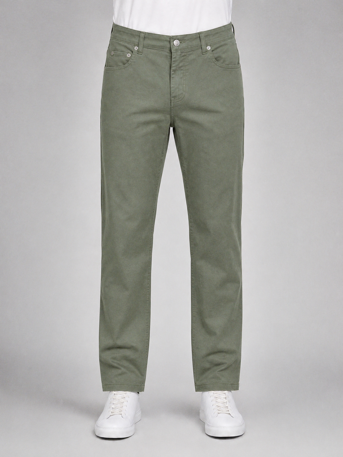 Zemax Pantalone 2177 – Maslinasta – prednja strana