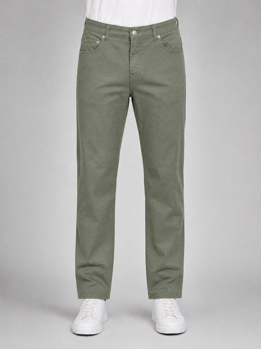 Zemax Pantalone 2177 – Maslinasta – prednja strana