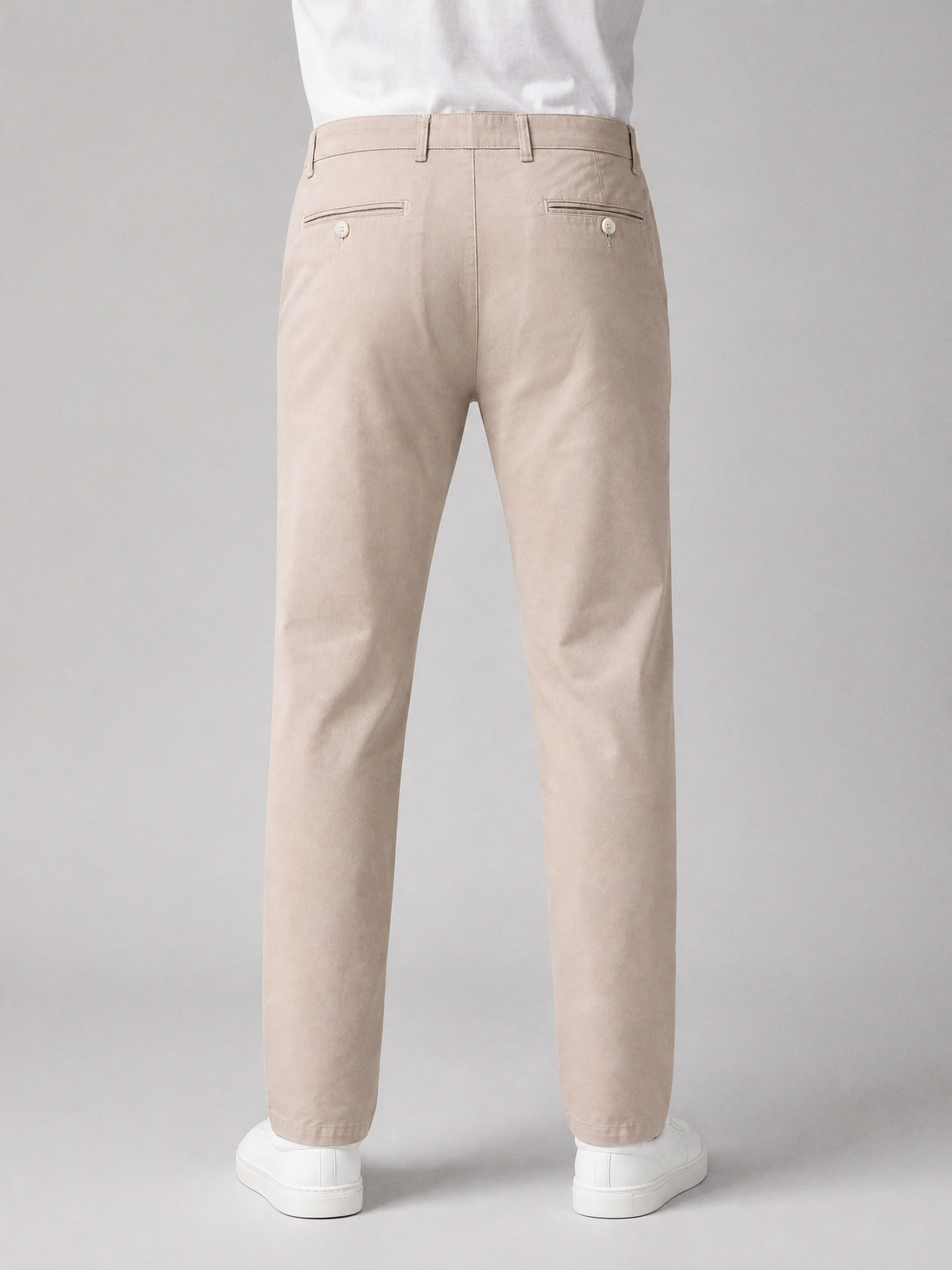 Zemax Pantalone Chino – Bež – zadnja strana