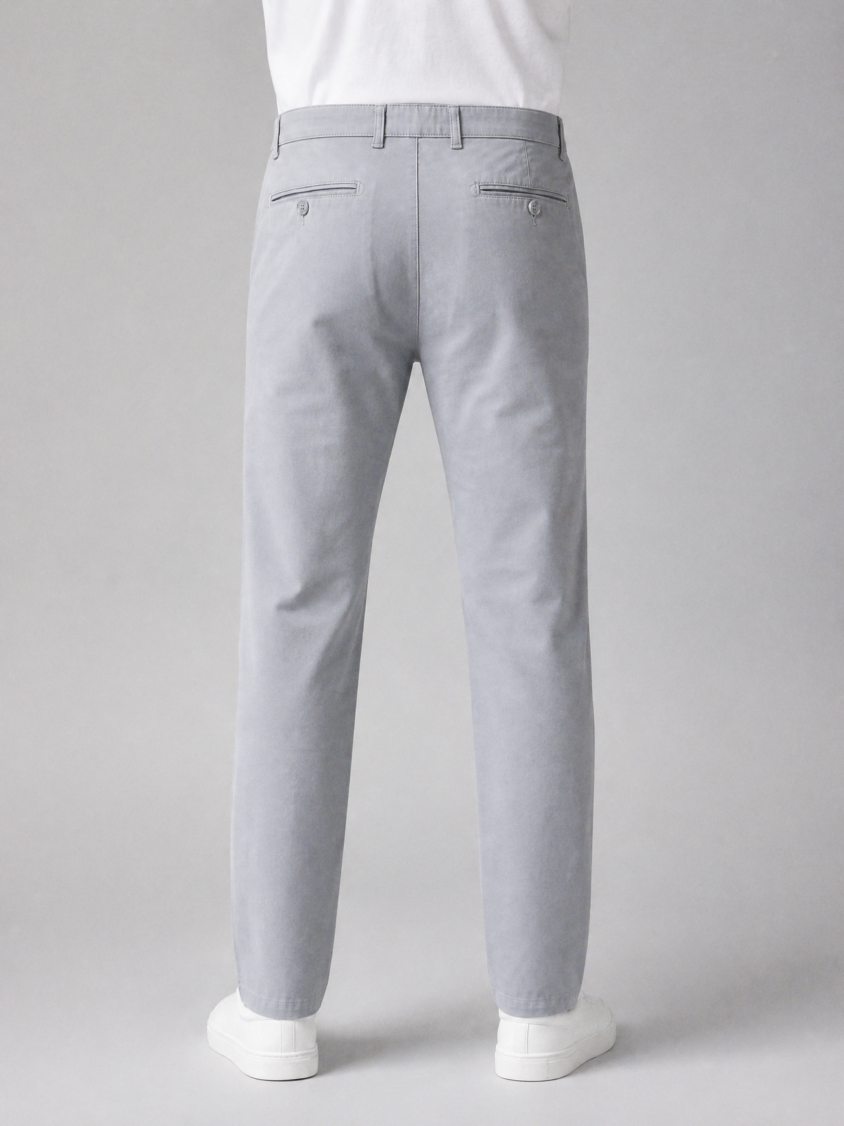 Zemax Pantalone Chino – Svetlosiva – zadnja strana