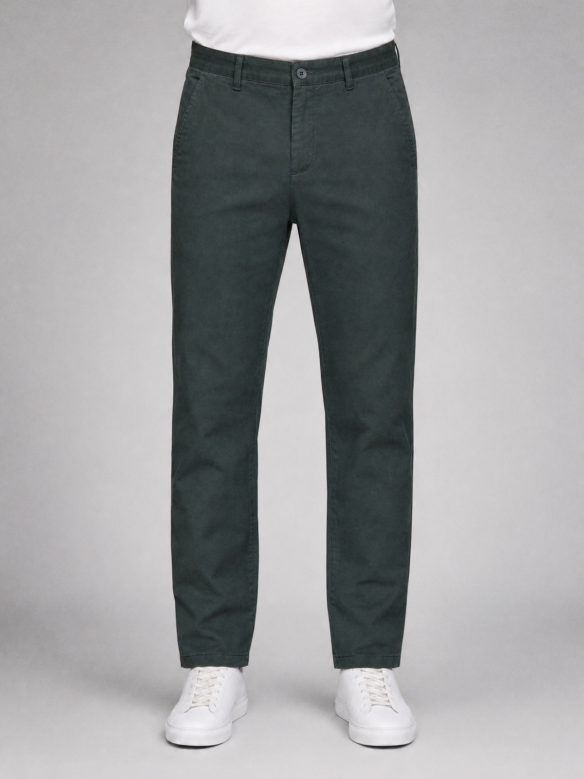 Zemax Pantalone Chino – Tamnozelena – prednja strana