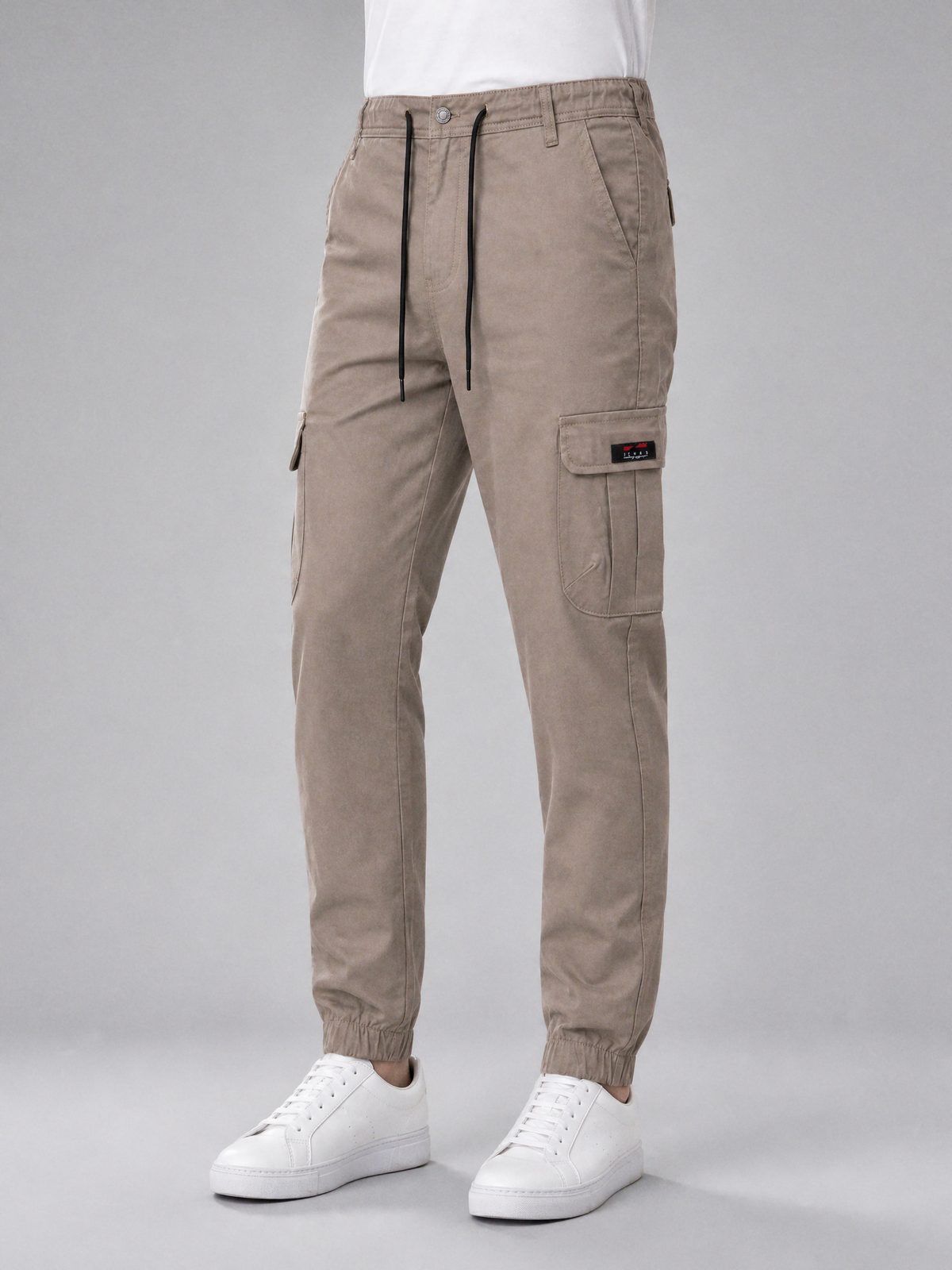 Zemax Džeparice Kargo Ranfla – Taupe – bočni prikaz
