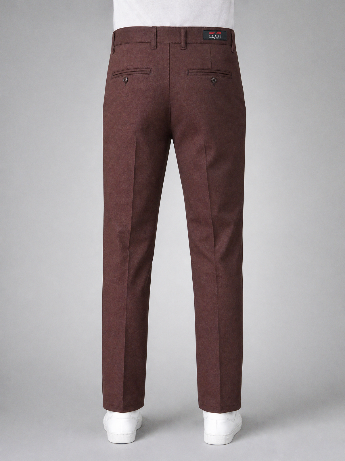 Zemax Pantalone Klasične – Braon – zadnja strana