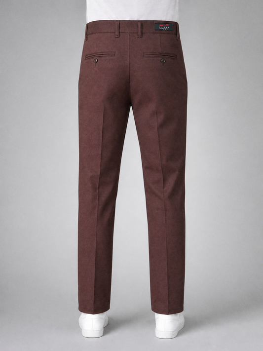 Zemax Pantalone Klasične – Braon – zadnja strana