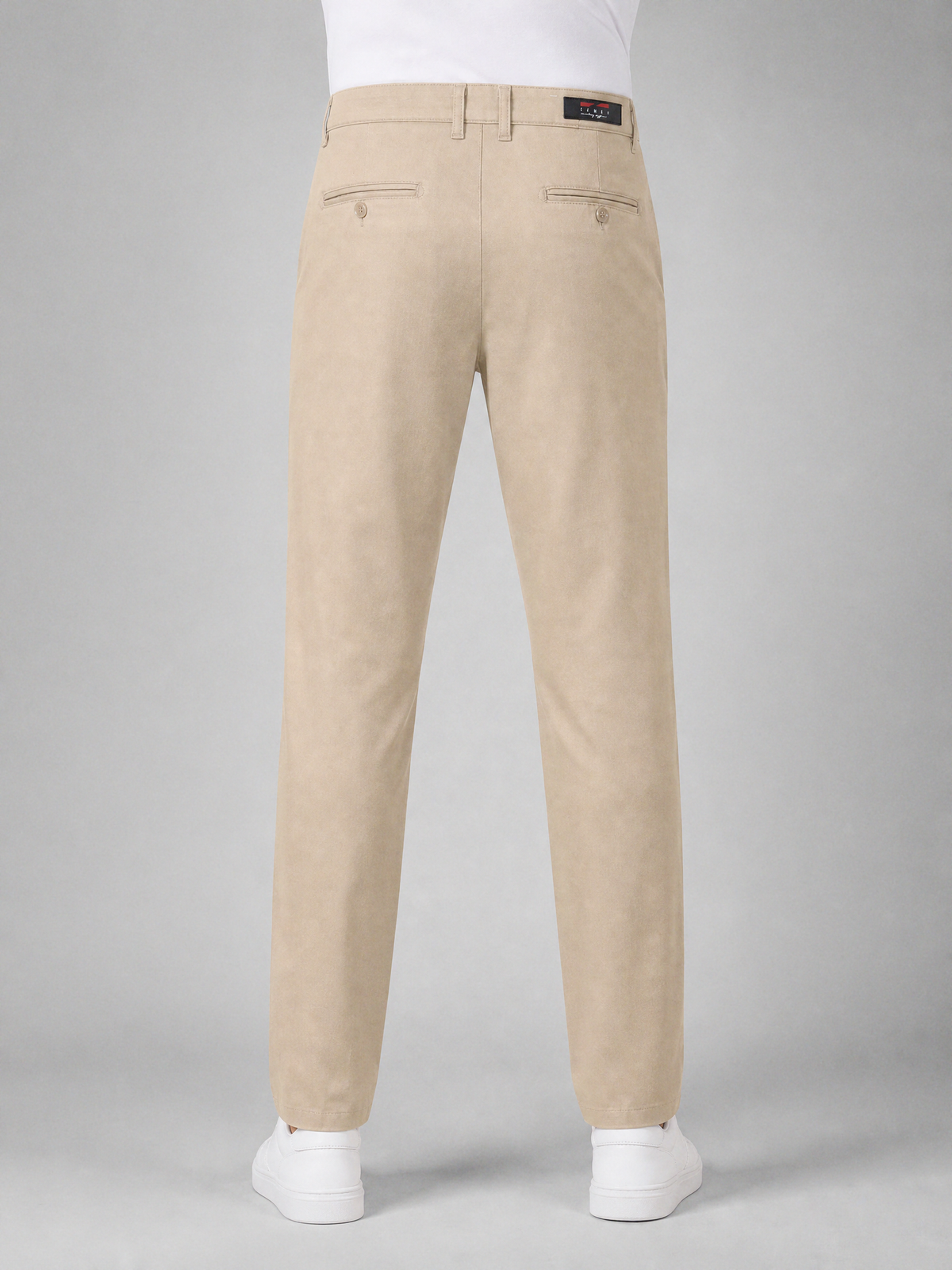 Zemax Pantalone Klasične – Krem – zadnja strana