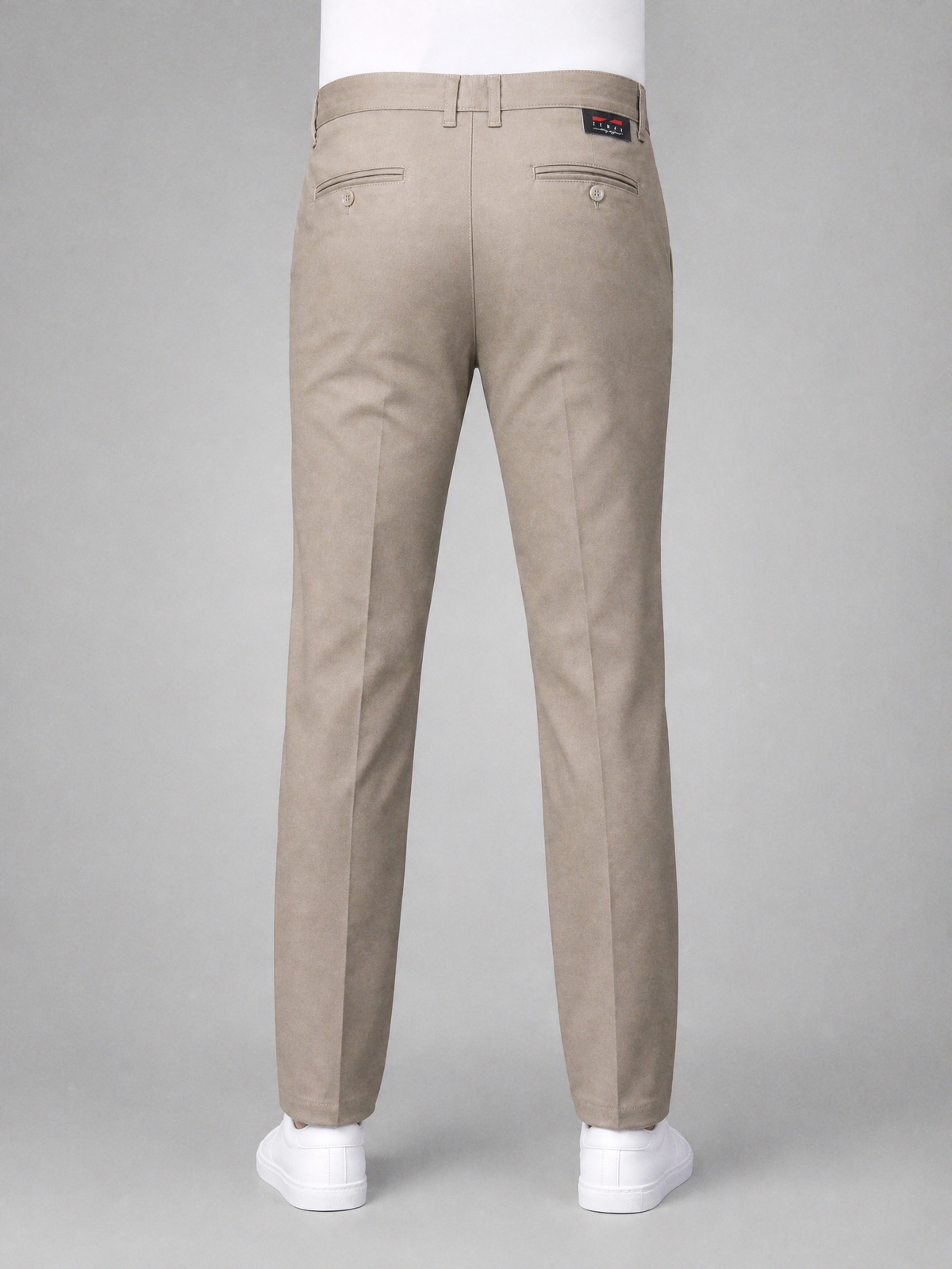 Zemax Pantalone Klasične – Taupe – zadnja strana