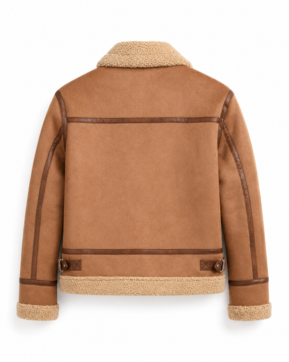 Zemax Aviator Jakna Camel - na modelu
