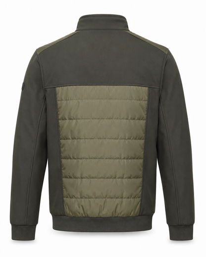 Zemax Bomber Jakna Maslinasta - na modelu