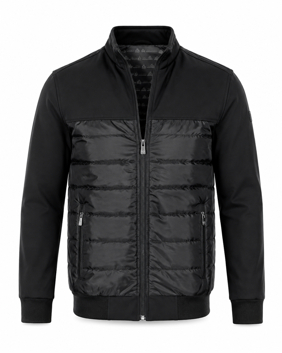 Zemax Bomber Jakna Crna - ghost