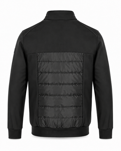 Zemax Bomber Jakna Crna - na modelu