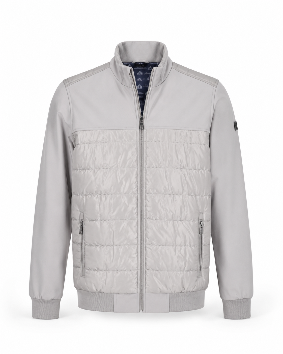 Zemax Bomber Jakna Svetlosiva - ghost