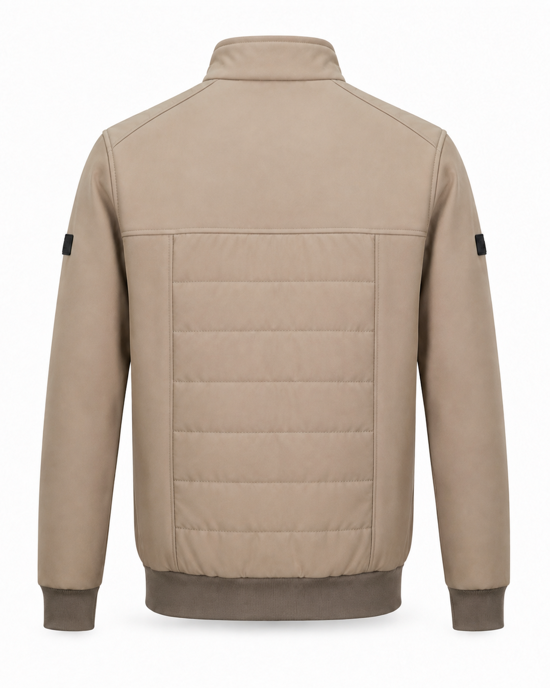 Zemax Bomber Jakna Svetlobež - na modelu