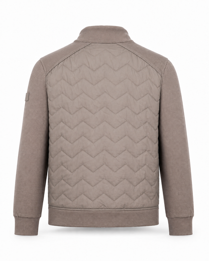 Zemax Hibridna Jakna Taupe - na modelu