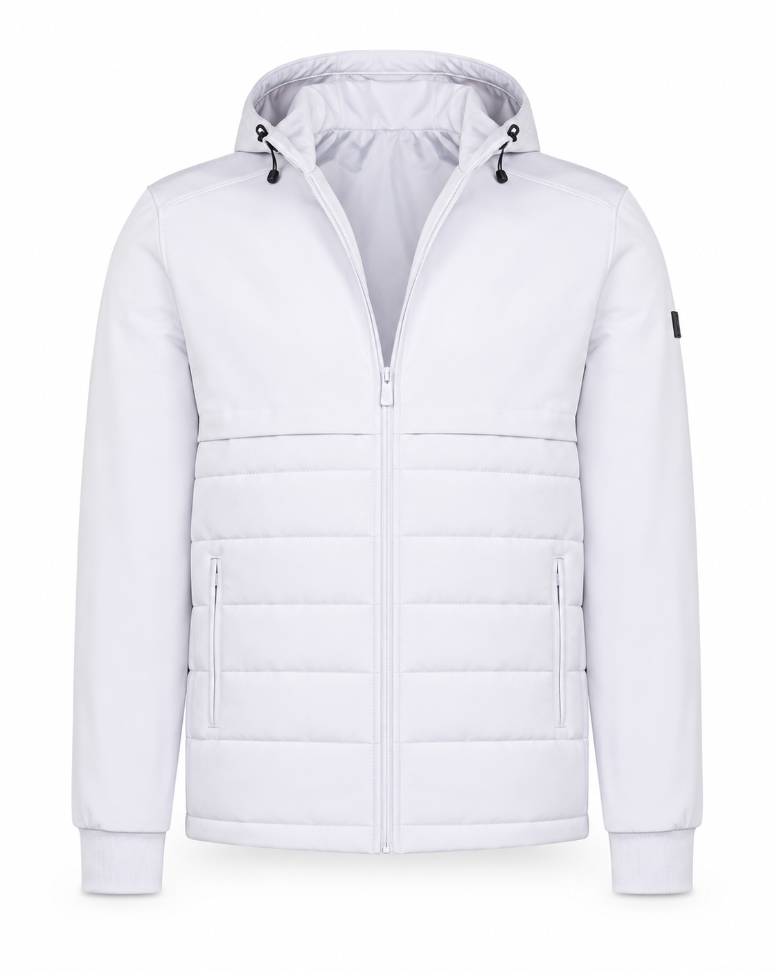 Zemax Jakna sa Kapuljačom Bela - ghost