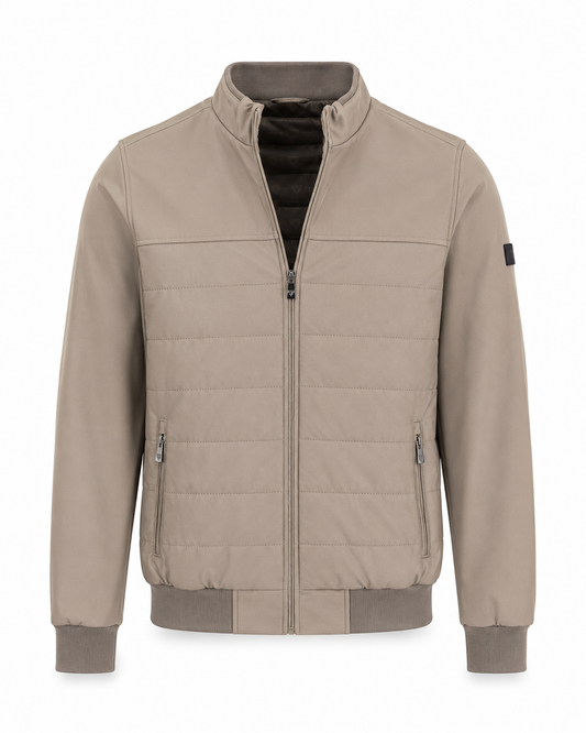 Zemax Bomber Jakna Bež - ghost