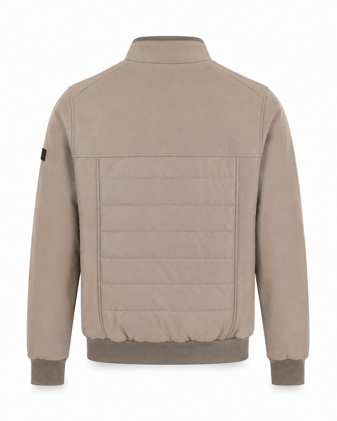 Zemax Bomber Jakna Bež - na modelu