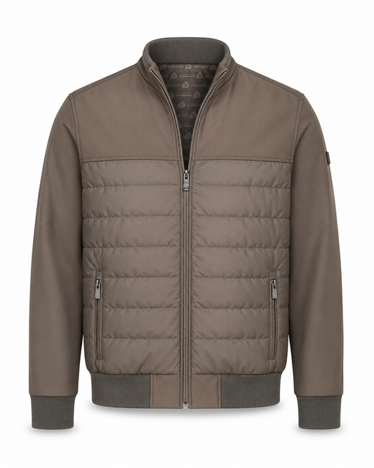 Zemax Bomber Jakna Braon - ghost