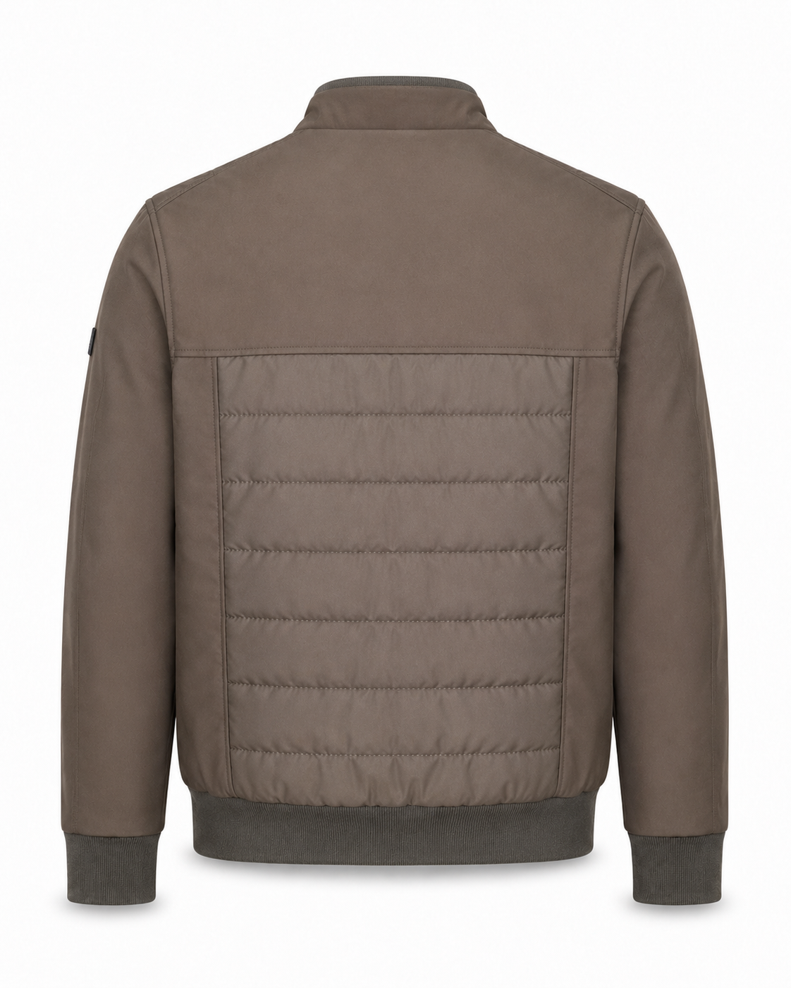 Zemax Bomber Jakna Braon - na modelu