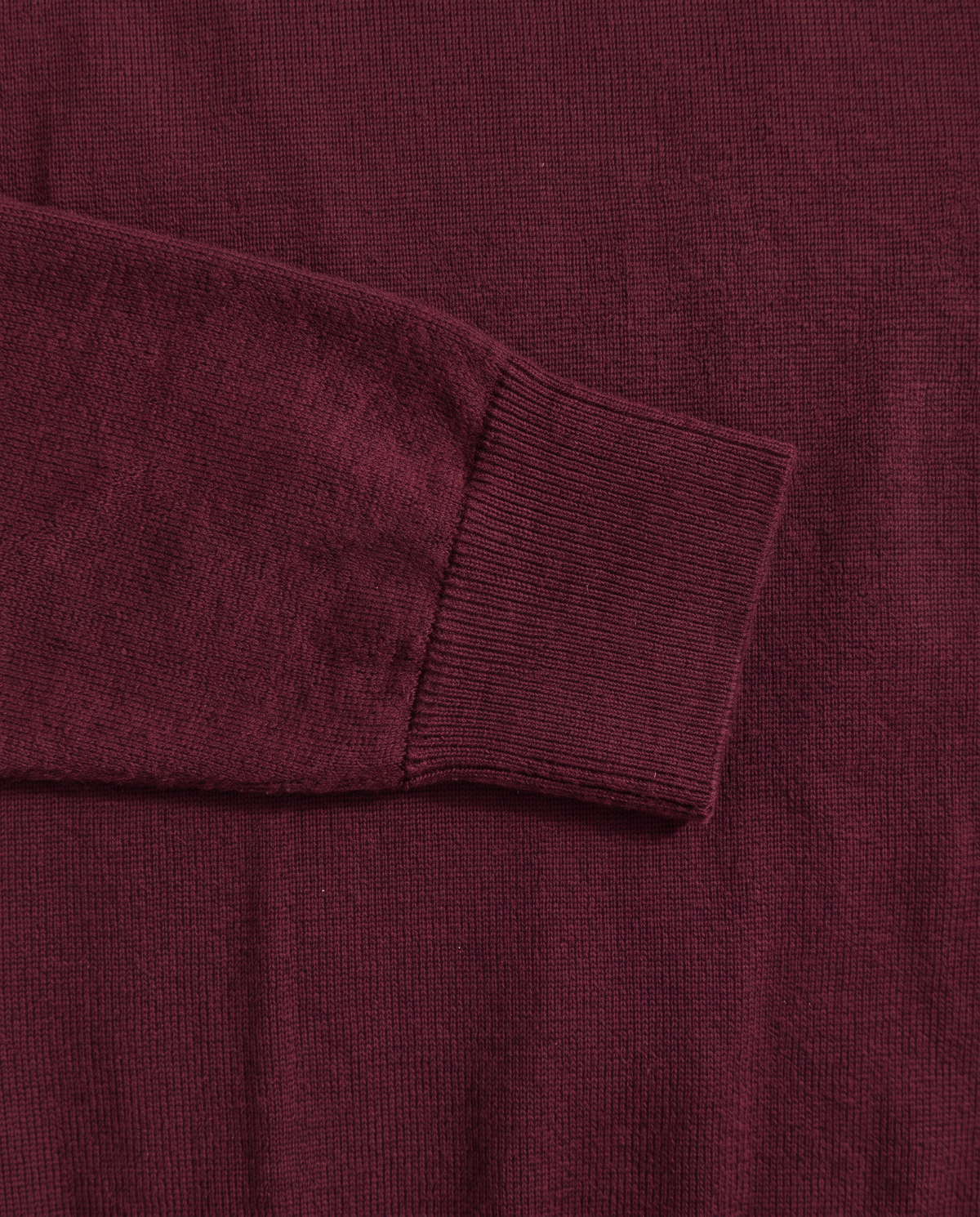 Zemax Half-Zip Džemper Bordo - fotografija 6