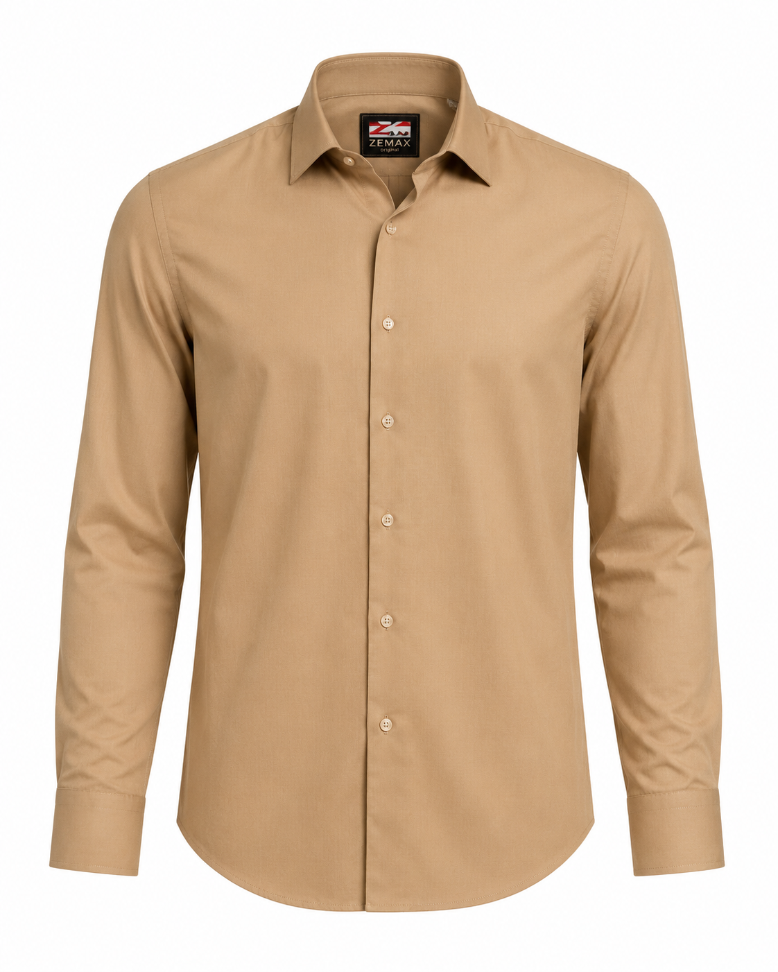 Zemax Klasična Košulja Camel - ghost