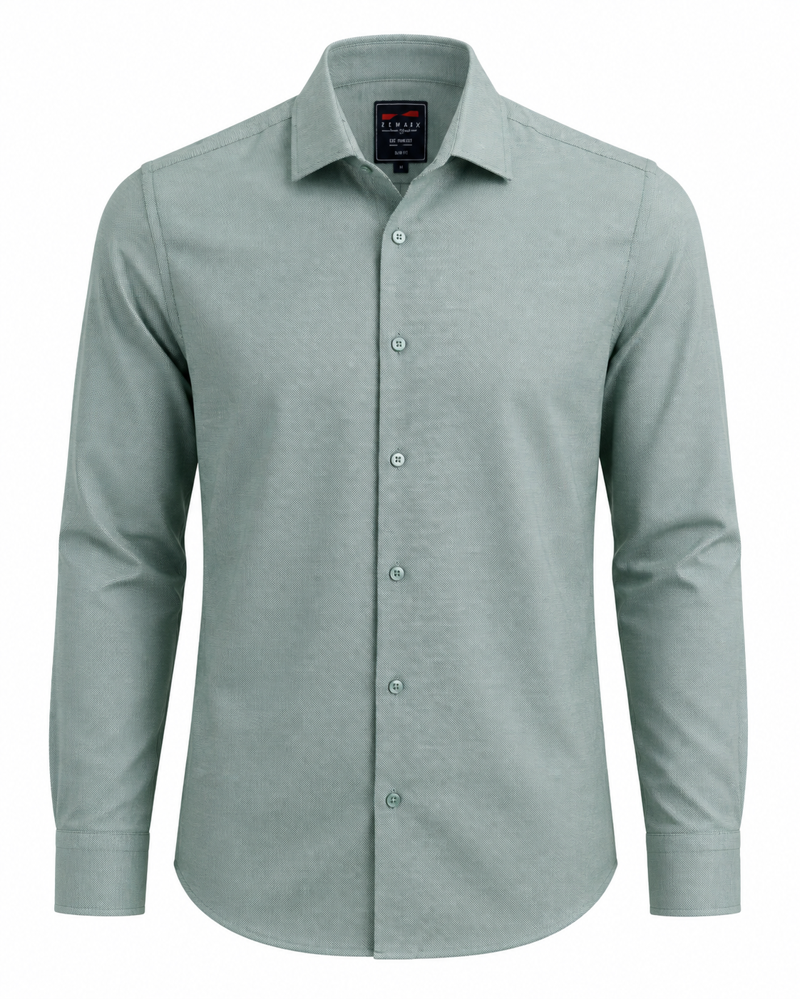 Zemax Oxford Košulja Maslinasta - ghost