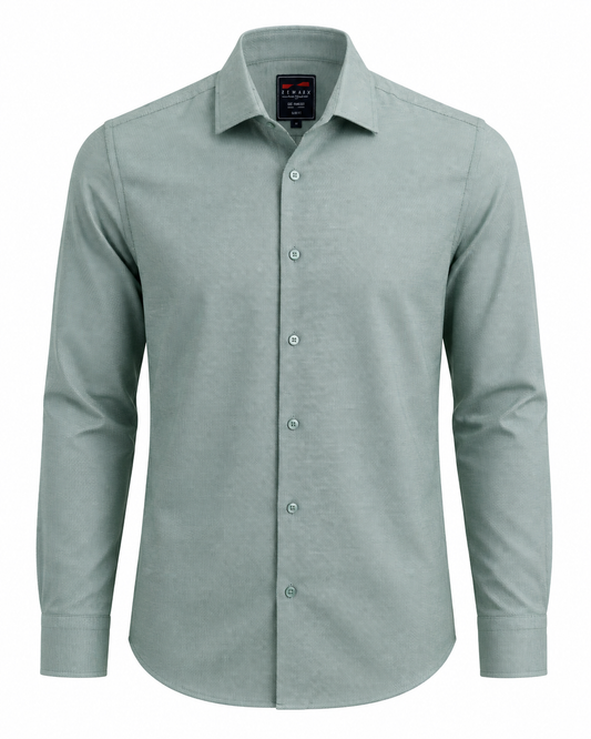 Zemax Oxford Košulja Maslinasta - ghost