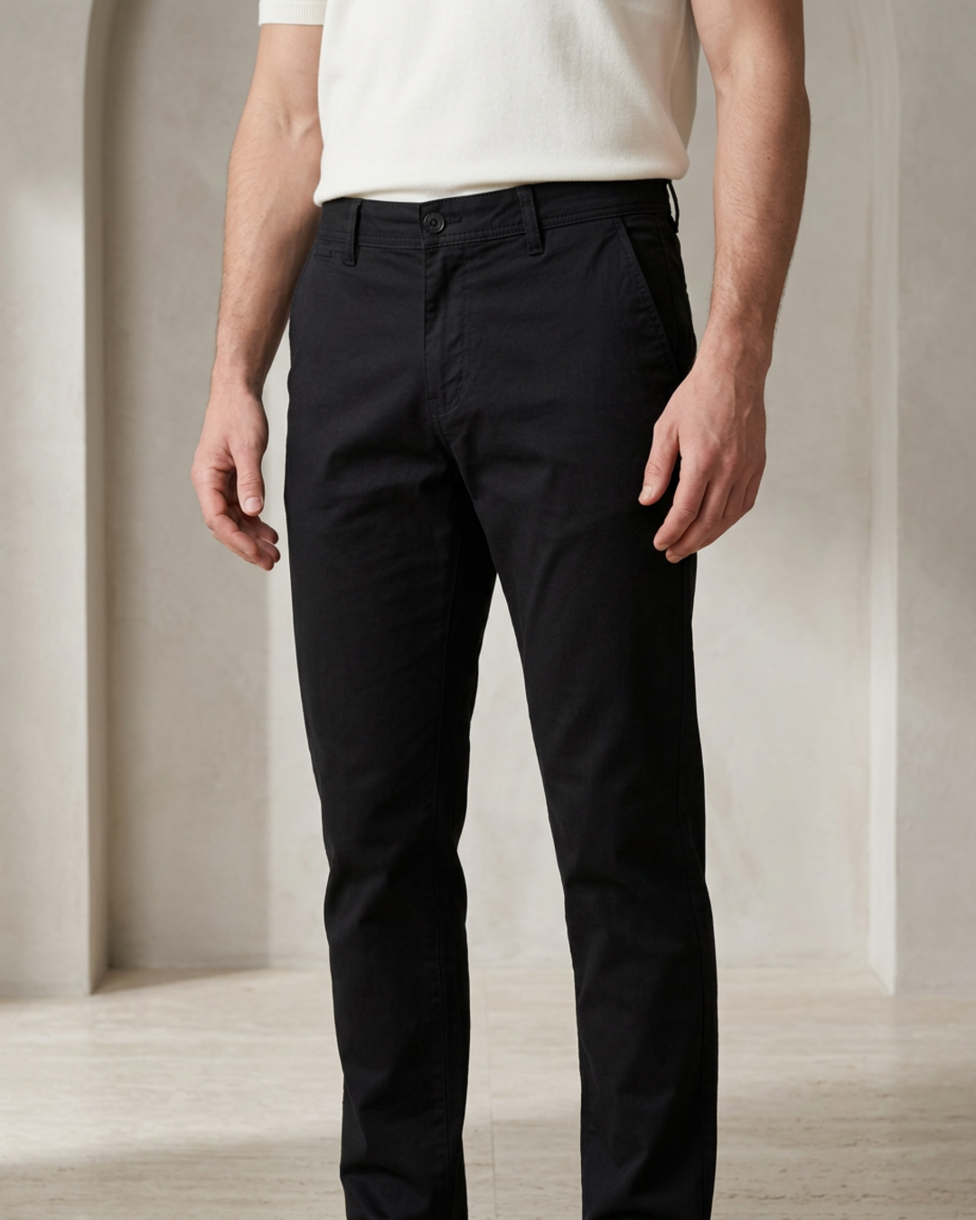 Zemax Pantalone 2626 Crna – detalj
