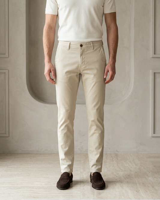 Zemax Pantalone 2626 Krem – prednja strana