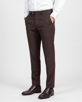 Zemax Pantalone Klasične – Braon