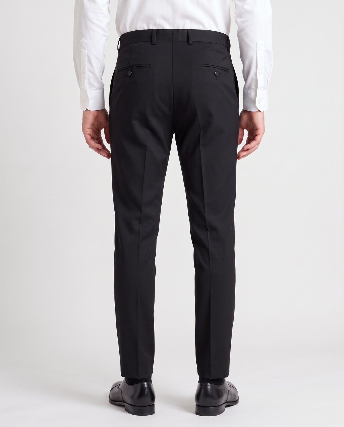 Zemax Pantalone Klasične – Crna – zadnja strana
