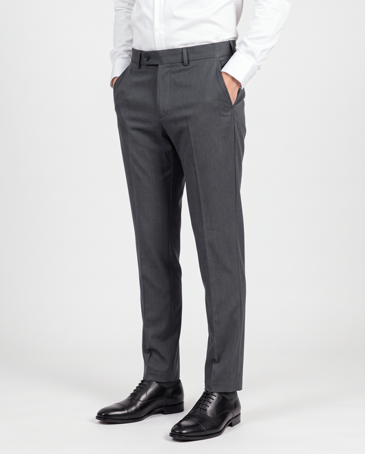 Zemax Pantalone Klasične – Siva – bočni prikaz