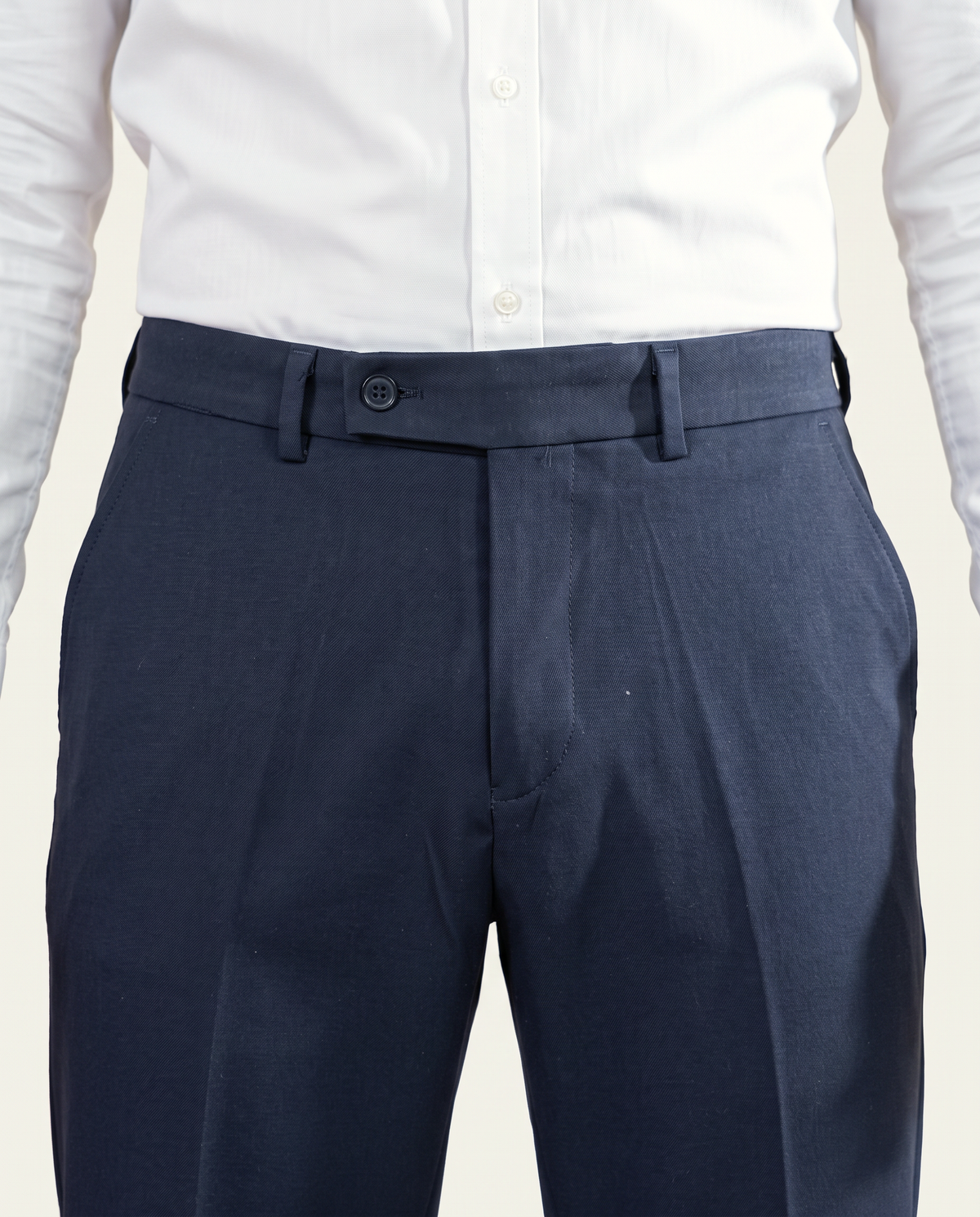 Zemax Pantalone Klasične – Teget – detalj