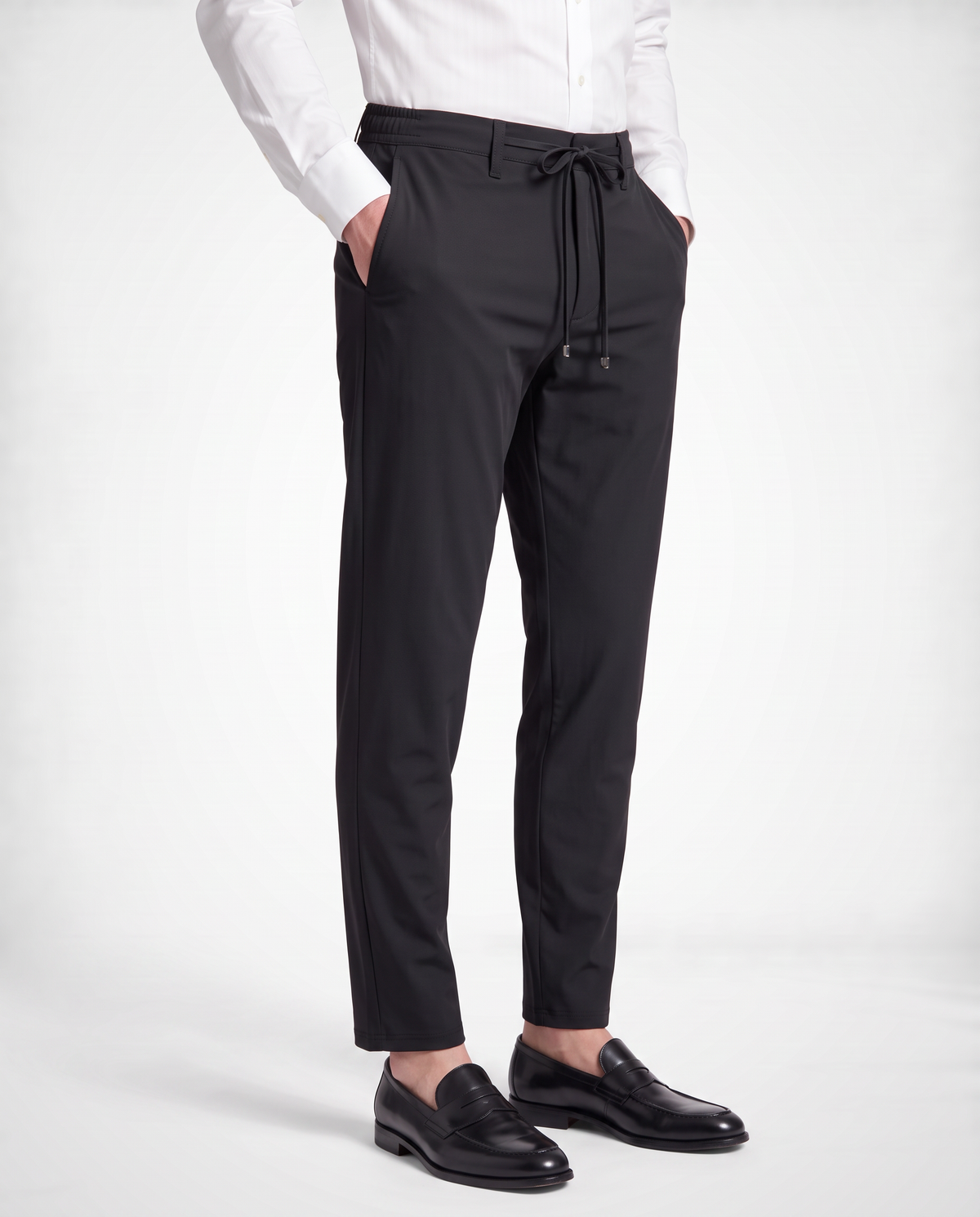 Zemax Pantalone Učkur – Crna – bočni prikaz