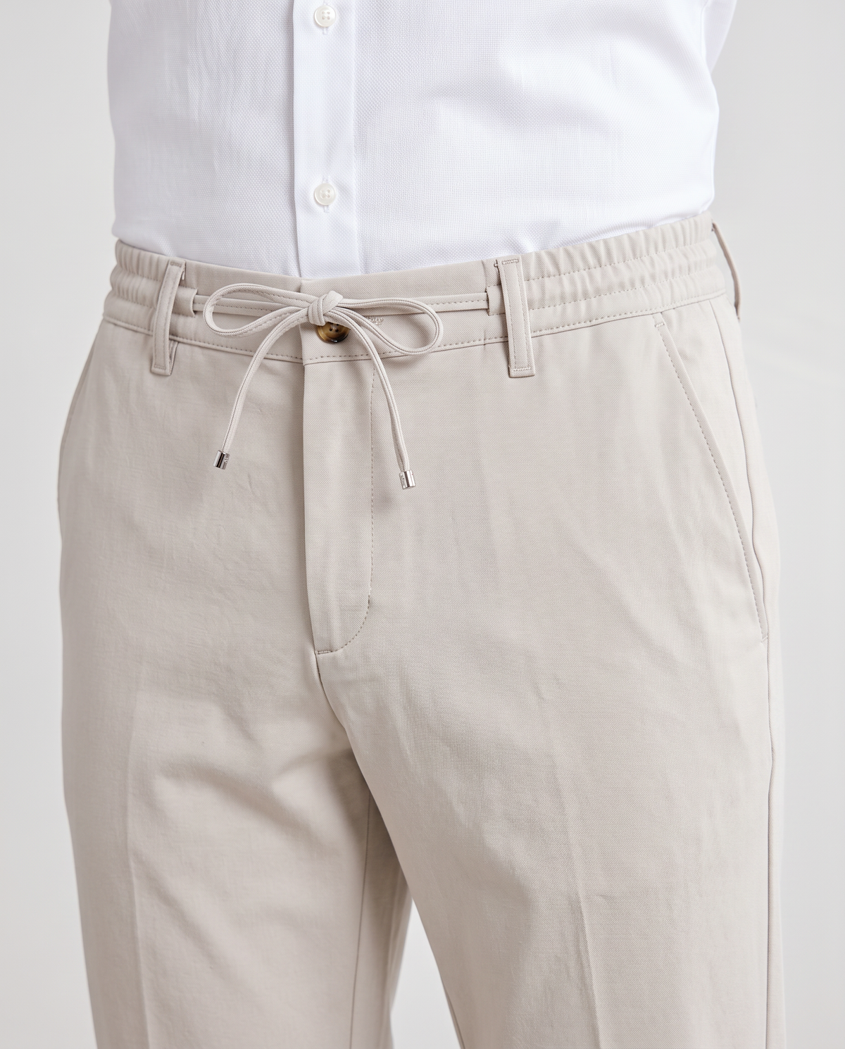 Zemax Pantalone Učkur Elastik – Bež – detalj