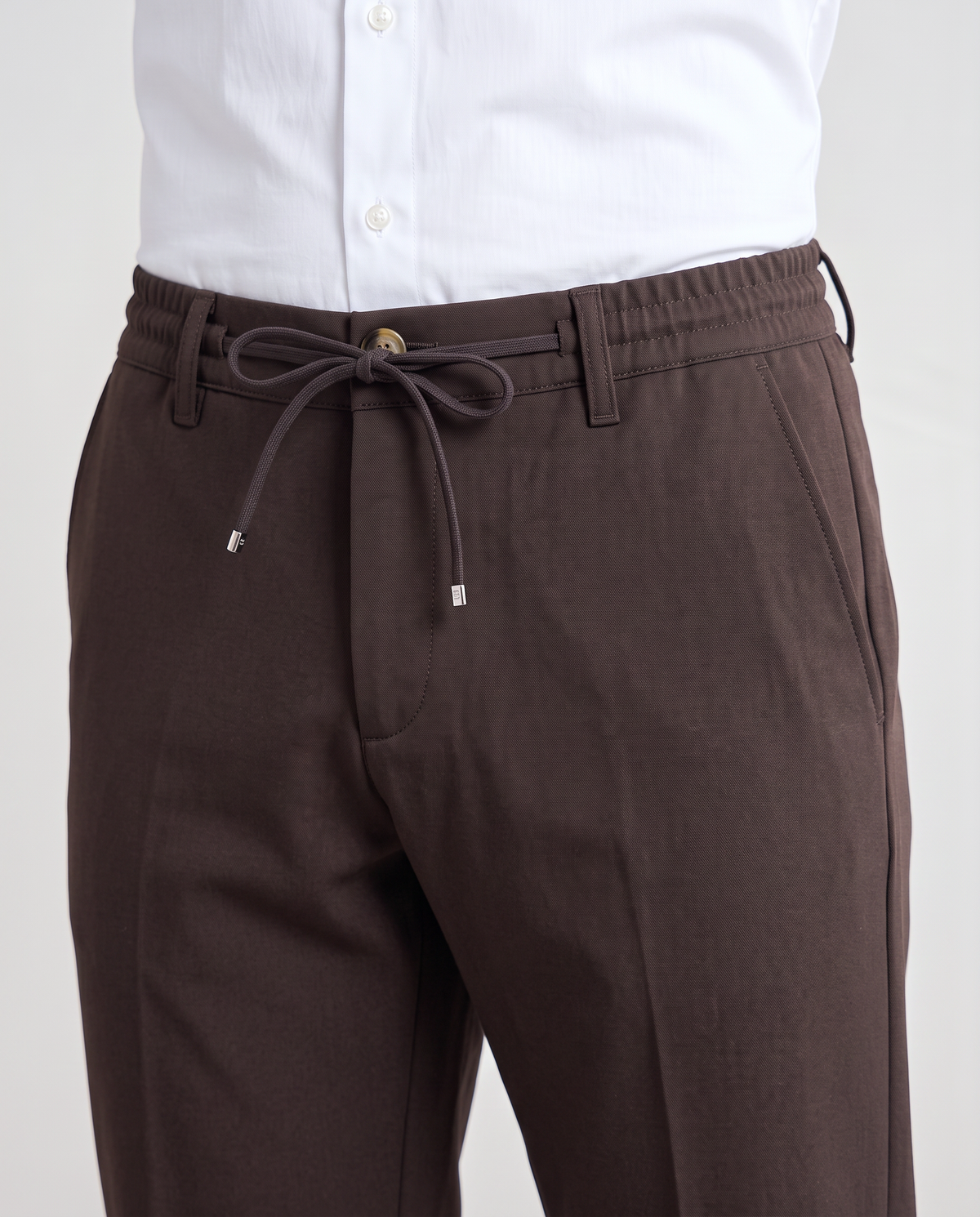 Zemax Pantalone Učkur Elastik – Braon – detalj