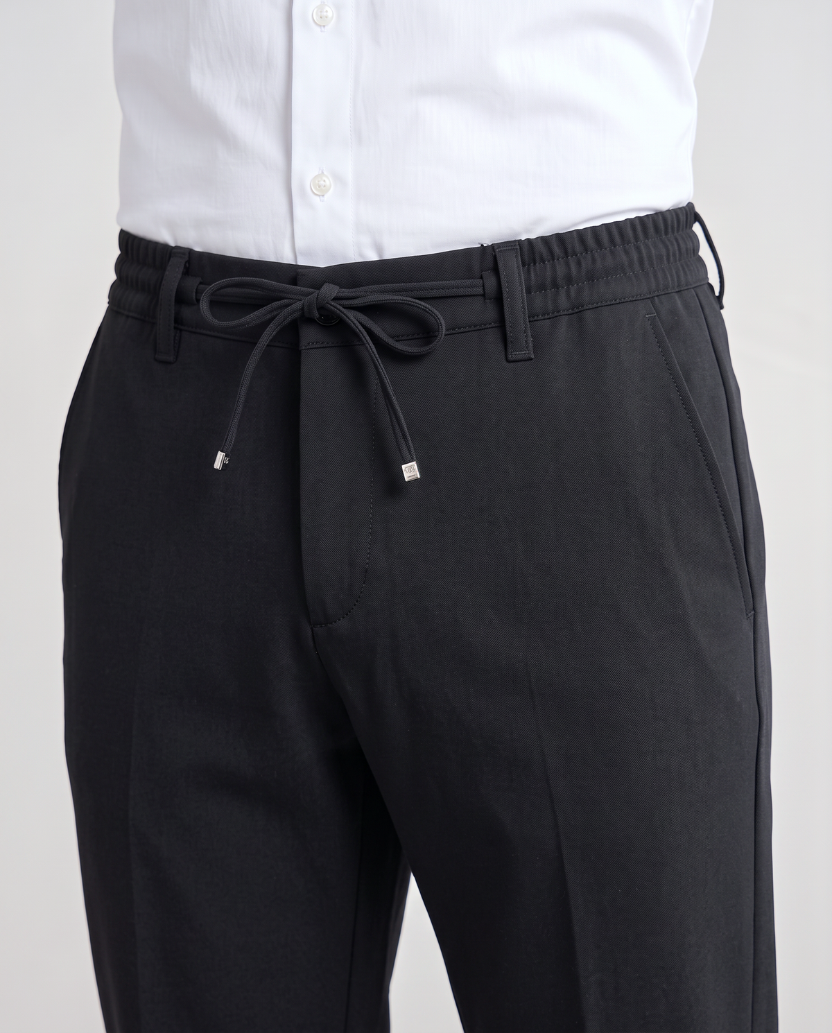 Zemax Pantalone Učkur Elastik – Crna – detalj
