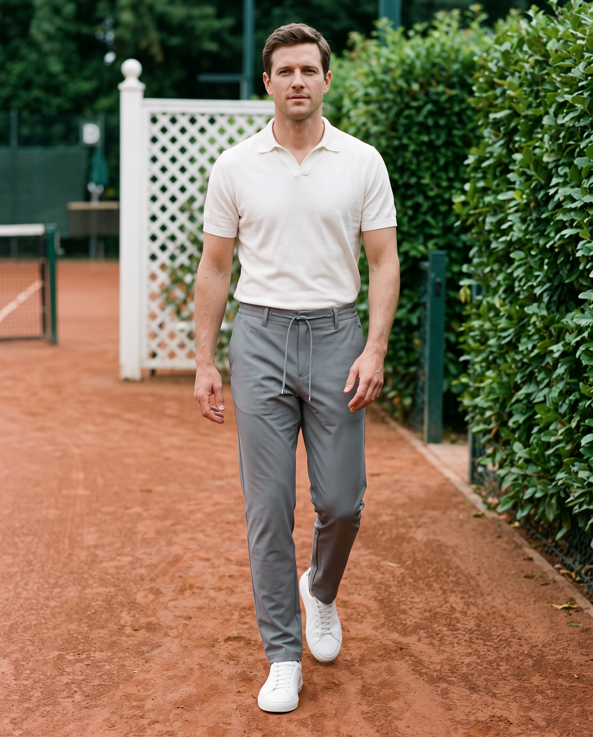 Zemax Pantalone Učkur – Siva – na modelu