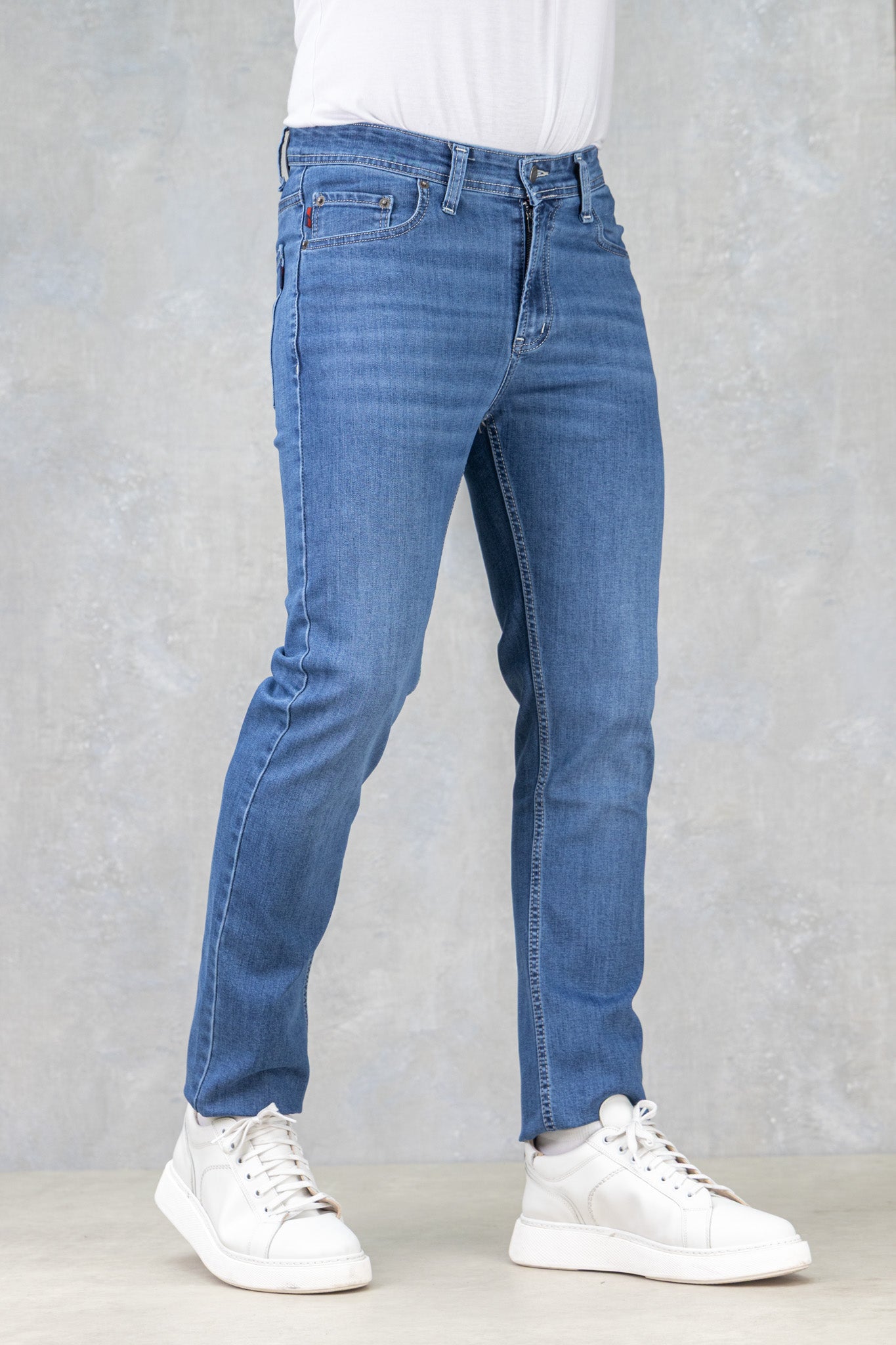 Muske farmerice 2277 bali blue svetla