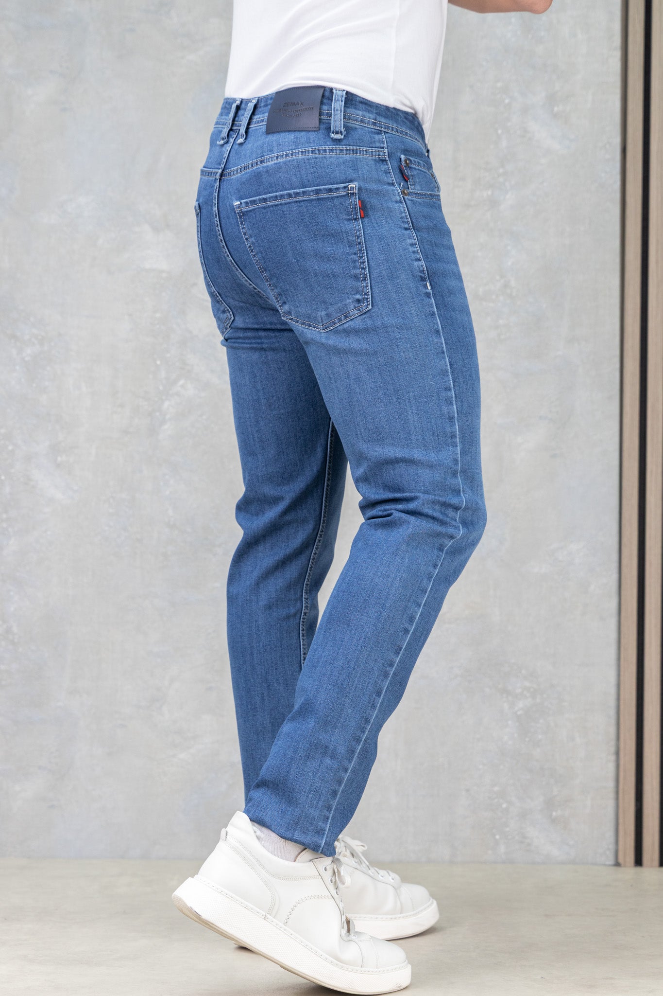 Muske farmerice 2277 bali blue svetla