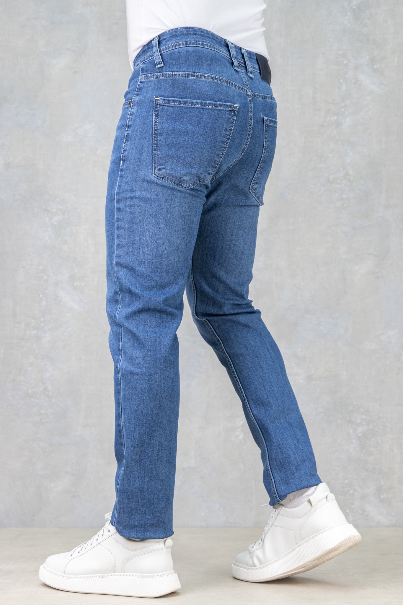Muske farmerice 2277 bali blue svetla