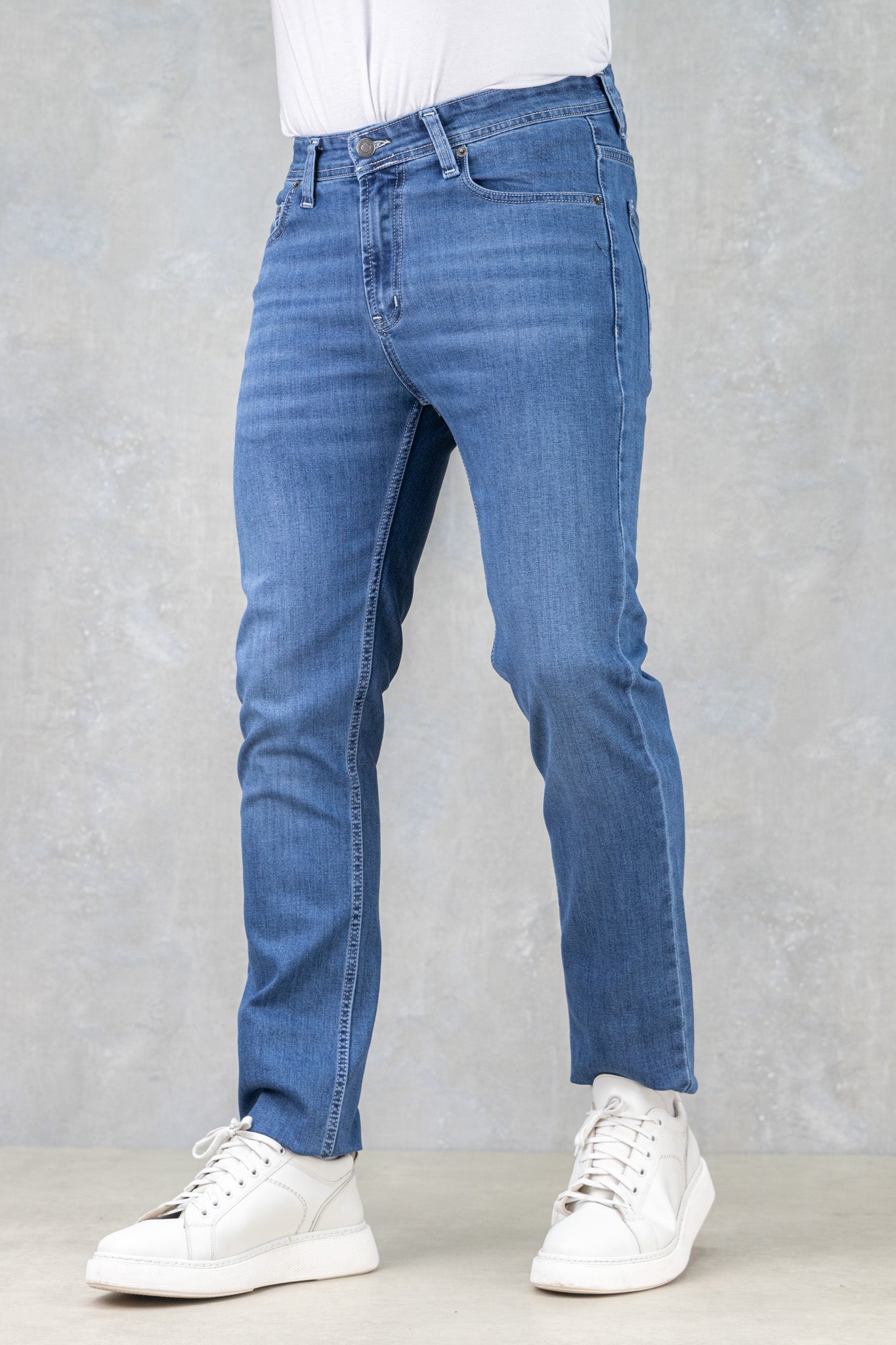Muske farmerice 2277 bali blue svetla